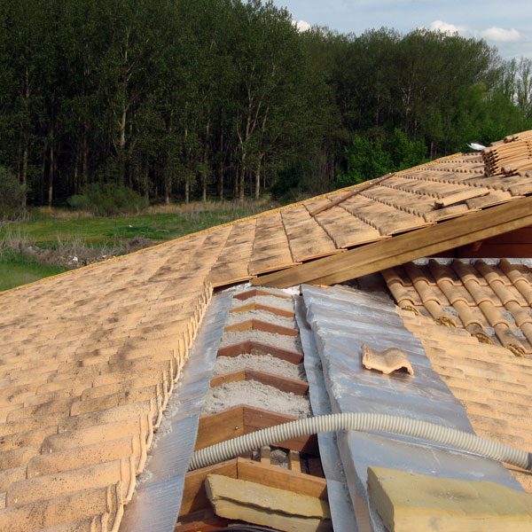 Insuflado de celulosa en proyectos de Bioconstrucción